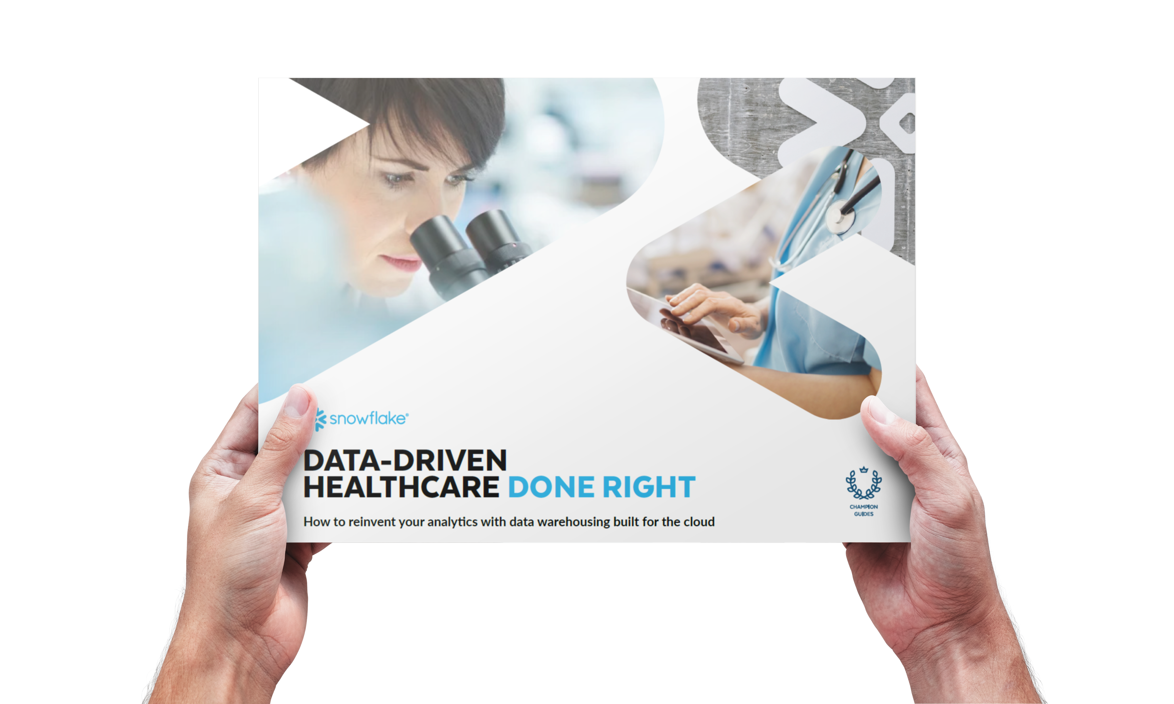 A4 - 210x297mm brochure with changeable color_Data-driven-healthcare-done-right
